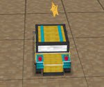 3D Minecraft Araba